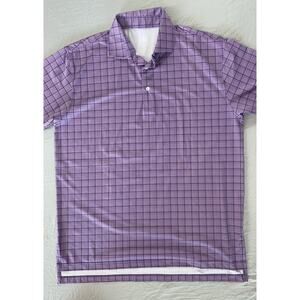 Turtleson Tour Performance Lightweight Microfiber Polo Golf Shirt. SDCC, Size L